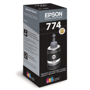 EPSON     Tintenbehälter 774 pig.schwarz T774140   EcoTank ET-4550    6000 Seiten