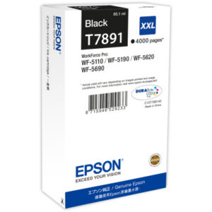EPSON     Tintenpatrone XXL      schwarz T789140   WF 5110/5620       4000 Seiten