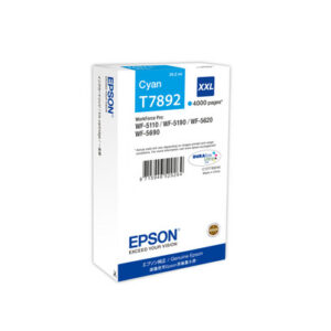 EPSON     Tintenpatrone XXL         cyan T789240   WF 5110/5620       4000 Seiten