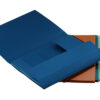EROLA     Gummibandmappe 650my        A4 33299     blau Pressspan       3 Klappen – Bild 2