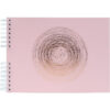 EXACOMPTA Spiralalbum Ellipse    32x22cm 16166E    rosa                 50 Seiten – Bild 2