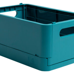 EXACOMPTA Klappbox Skandi            A5+ 27134D    Midi pazifikblau  275x40x190mm