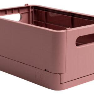 EXACOMPTA Klappbox Skandi            A5+ 27138D    Midi altrosa      275x40x190mm