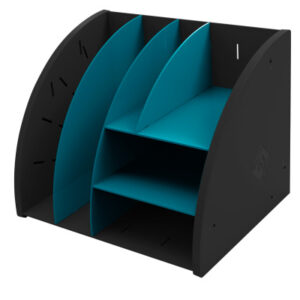 EXACOMPTA Desktop Organizer NEO DECO 394505D   schwarz/blaugrün
