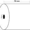 EXACOMPTA Rollen Offset Papier   10 Stk. 40513E    70x70mmx40m          für Kasse – Bild 2