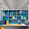 EXACOMPTA Papierkorb Ecobin BeeBlue 15 l 45309D    hellblau – Bild 4