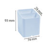 EXACOMPTA Pen-Cube Stifteköcher Aquarel 67762D    pastellblau           2 Fächer – Bild 4