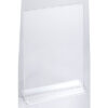 EXACOMPTA Tischaufsteller             A5 85158D    transparent, T-Form       hoch – Bild 2