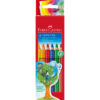 FABER-CA. Farbstifte Jumbo Grip 110906    6-farbig