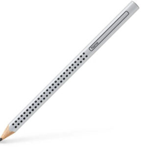 FABER-CA. Bleistift Jumbo Grip        HB 111920    silber