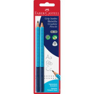FABER-CA. Bleistift Jumbo Grip         B 111993    4 Farben, Set