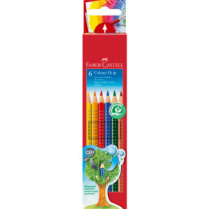 FABER-CA. Farbstifte Colour Grip 112406    6 Farben