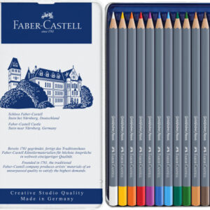FABER-CA. Goldfaber Aquarellstift 114612    12er Metalletui