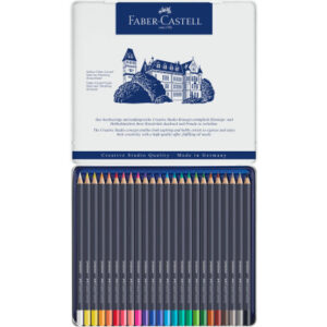 FABER-CA. Goldfaber Farbstift 114724    24er Metalletui