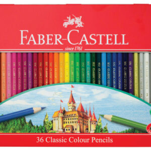 FABER-CA. Farbstifte Classic Colour 115886    36 Stück, mehrfarbig
