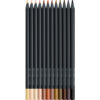 FABER CA. Farbstifte Black Edition 116414    Skin Tones           12er Etui
