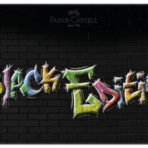 FABER-CA. Farbstifte Black Edition 116437    36 Farben, Metalletui