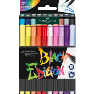 FABER CA. Fasermaler Black Edition 116452                         20er Etui