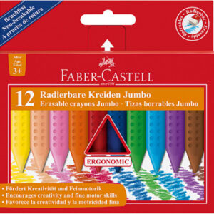 FABER-CA. Kreiden Grip Jumbo 122540    12 Farben                 Etui