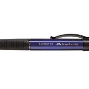 FABER-CA. Druckbleistift GRIP PLUS 0.7mm 130732    blau metallic, Radierer
