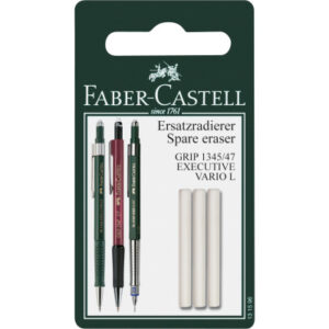 FABER-CA. Radierer 131596    Grip 1345/1347         3 Stück