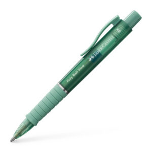 FABER-CA. Kugelschreiber Poly Ball View 145754    Green lily                  XB