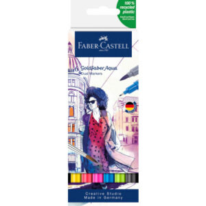 FABER-CA. Goldfaber Dual Marker 164606    6 couleurs, Etui
