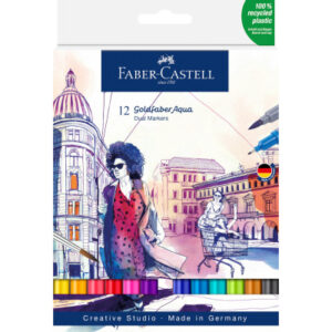FABER-CA. Goldfaber Dual Marker 164612    12 couleurs, Etui