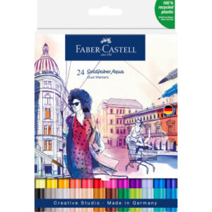 FABER-CA. Goldfaber Dual Marker 164624    24 couleurs, Etui