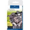 FABER-CA. Pitt Artist Pen Manga Basic 167107    grau                   8 Stück