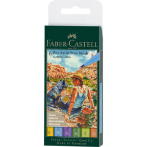 FABER-CA. Artist Pen Tuschestift 167178    Summer vibes            6 Stk.