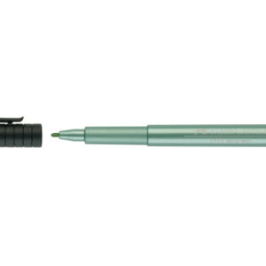 FABER-CA. Pitt Artist Pen          1,5mm 167394    grün-metallic