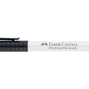 FABER-CA. Pitt Artist Pen Brush    2.5mm 167401    weiss