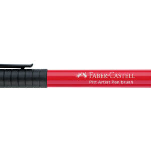 FABER-CA. Pitt Artist Pen Brush    2.5mm 167421    geraniumrot hell