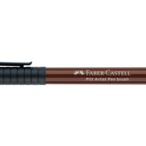FABER-CA. Pitt Artist Pen Brush    2.5mm 167475    sepia dunkel