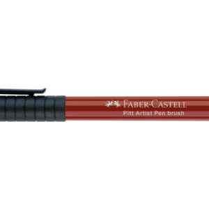 FABER-CA. Pitt Artist Pen Brush    2.5mm 167492    indischrot