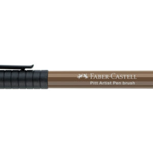 FABER-CA. Pitt Artist Pen Brush    2.5mm 167578    nougat