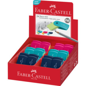 FABER-CA. Radierer Sleeve Mini 182445    div. Farben ass.       1 Stück