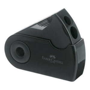 FABER-CA. Doppelspitzdose Sleeve 182700    schwarz             70x33x21mm