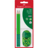 FABER-CA. Bleistift, Spitzer           B 183587    Grip 2001 Set, 3 Farben – Bild 3