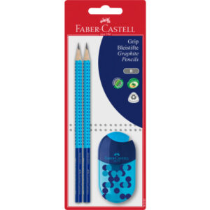 FABER-CA. Bleistift, Spitzer           B 183587    Grip 2001 Set, 3 Farben