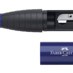 FABER-CA. Radierer-Spitzer Kombi 184401    rot/blau, ass.