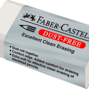 FABER-CA. Radierer Dust-free 187130    weiss