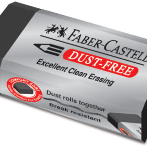 FABER-CA. Radierer Dust-free 187171    schwarz