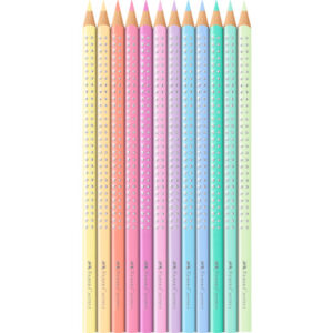 FABER-CA. Bunstifte Sparkle 201910    12 Farben, pastell