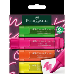 FABER CA. Textliner TL 46 254600    4er Etui                  GenZ