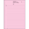 FAVORIT   Lieferscheine D/F/I         A5 8231OK    rot/weiss           50x2 Blatt – Bild 2