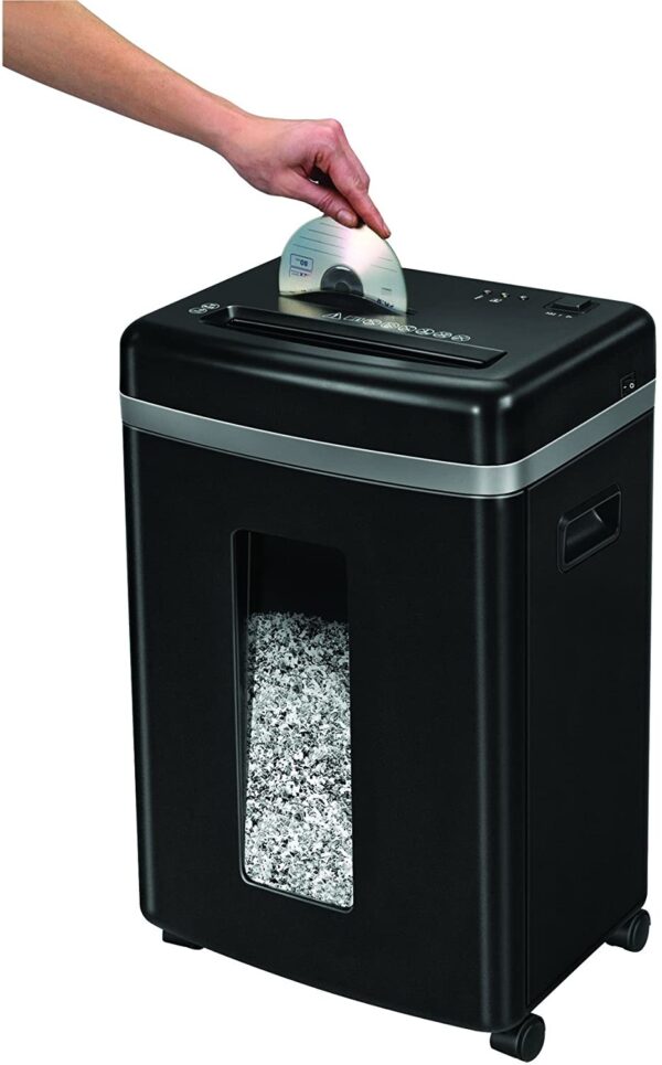 FELLOWES  Aktenvernichter MicroShred 4074601   450M, P-5, 22lt – Bild 4