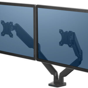FELLOWES  Monitorhalter Platinum Series 8042501   doppel, schwarz, 2xUSB