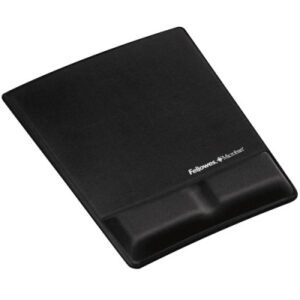 FELLOWES  Mausmatte Crystals 9181201   schwarz,mit Handgelenkauflage